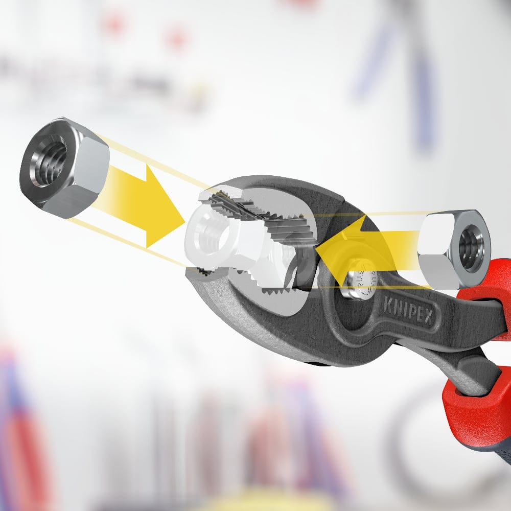 Knipex TwinGrip® Slip Joint Pliers with Comfort Grip 82 02 200