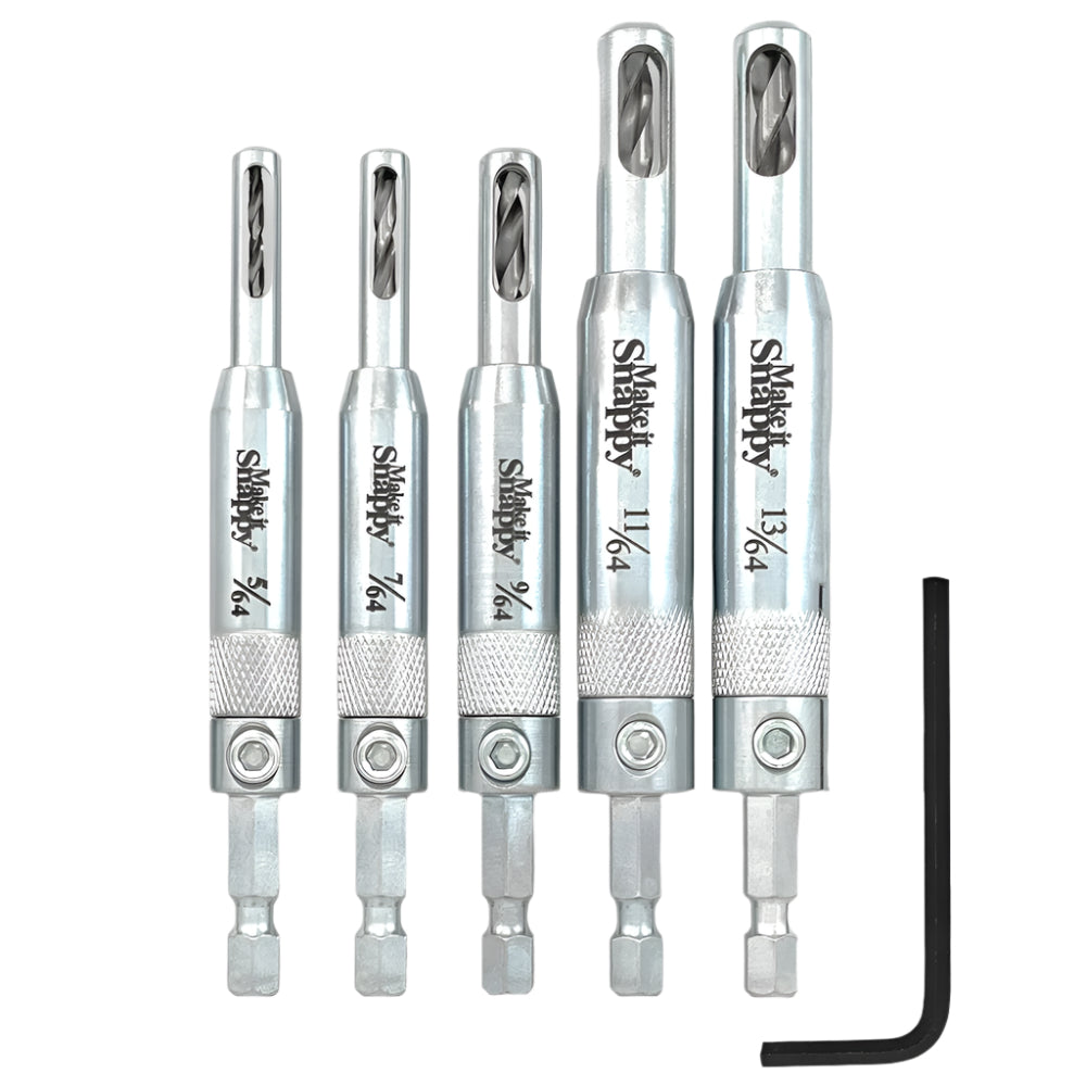 Snappy Tools 5Pce Self Centring Drill Bit Set 40050