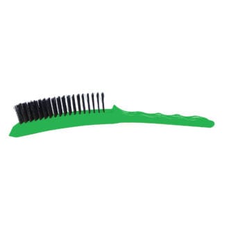 Stainless Steel Long Plastic Handle Hand Brush - 422 by Josco