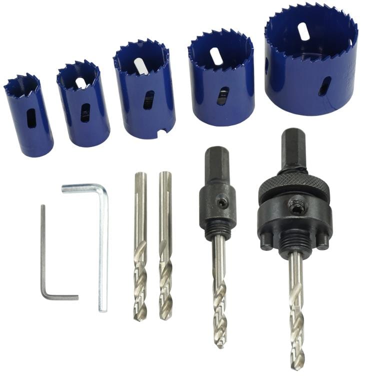 Medalist 9pce M42 Cobalt Bi Metal Holesaw Set 22099