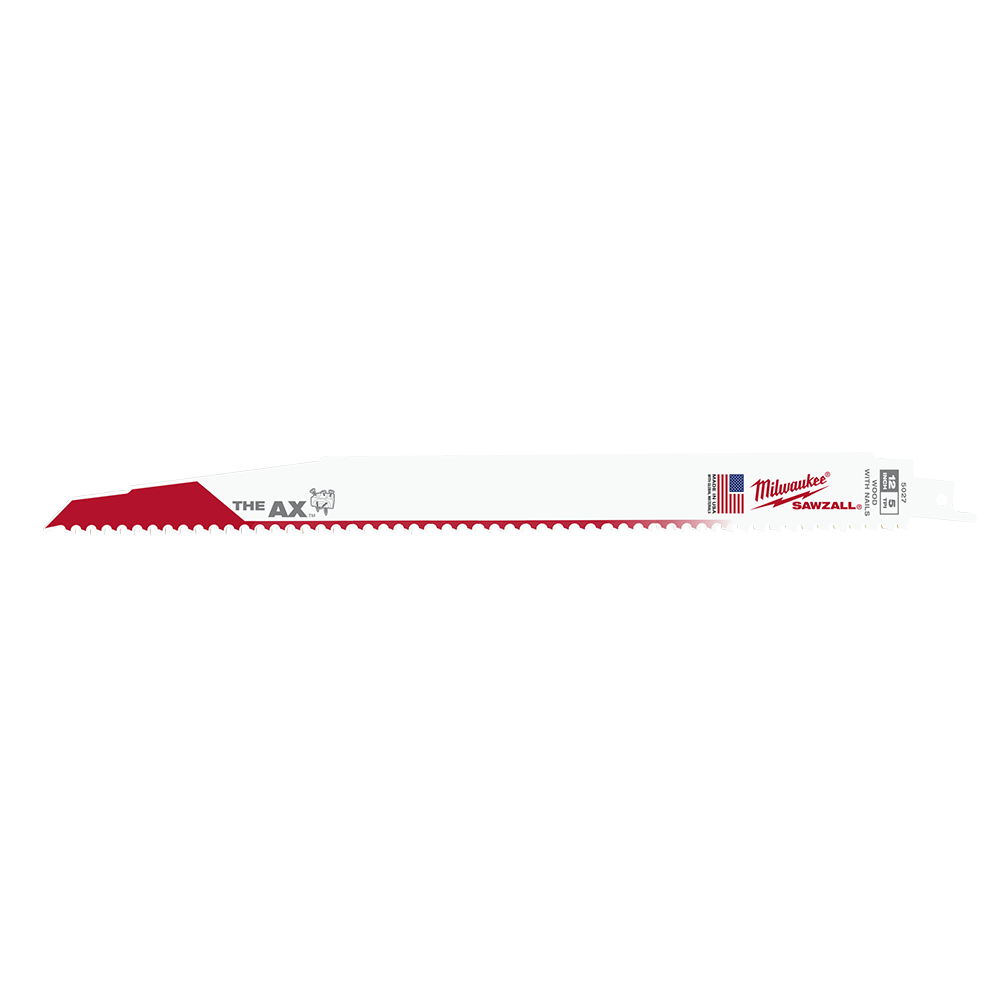 Milwaukee SAWZALL™ The AX™ 300mm 12" 5TPI Blades