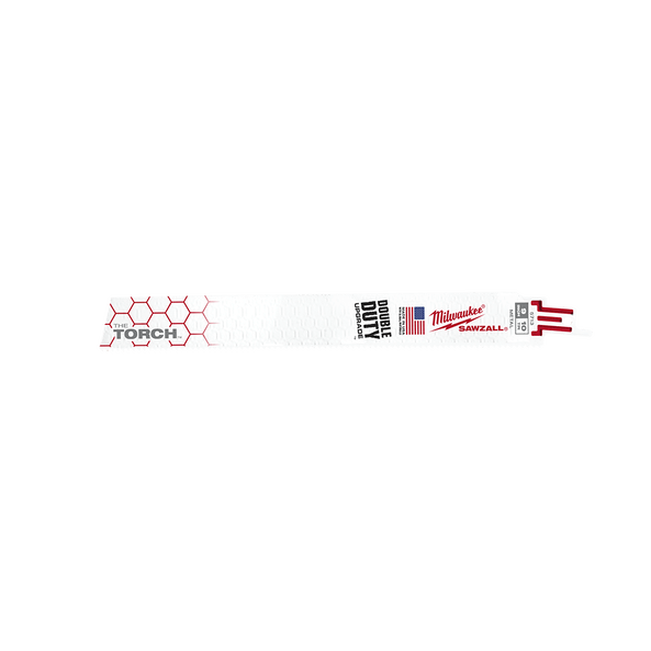 5Pce 230mm 10TPI SAWZALL™ THE TORCH™ Reciprocating Saw Blade Set 48005713 by Milwaukee