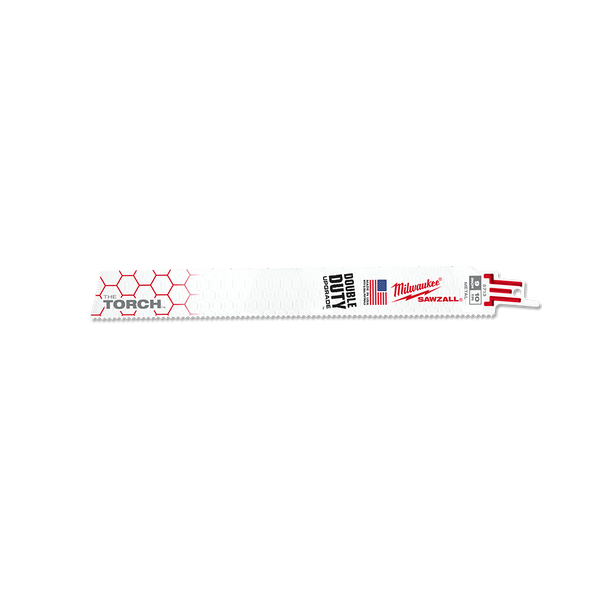 5Pce 230mm 10TPI SAWZALL™ THE TORCH™ Reciprocating Saw Blade Set 48005713 by Milwaukee