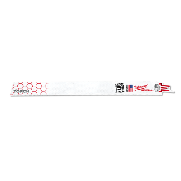 5Pce 300mm 18TPI SAWZALL™ THE TORCH™ Reciprocating Saw Blade Set 48005789 by Milwaukee