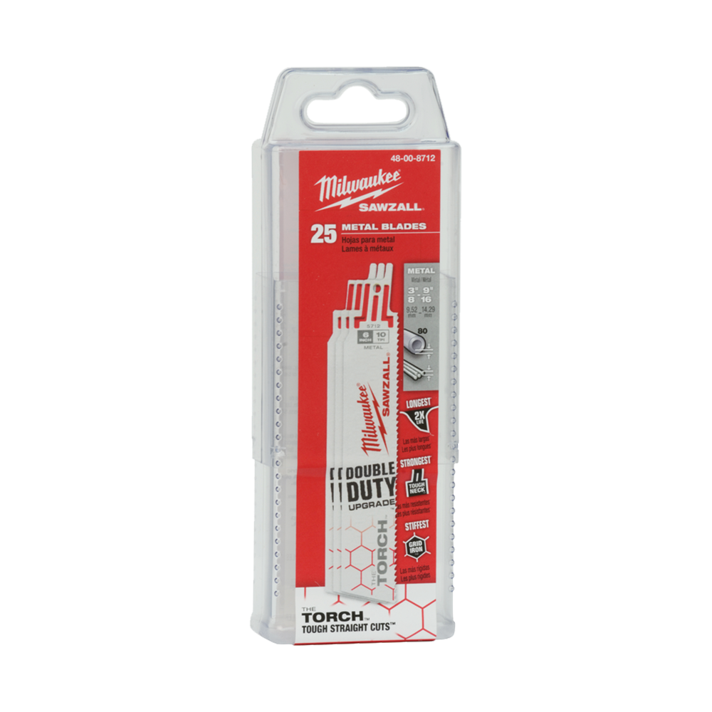 Milwaukee SAWZALL™ The TORCH™ Metal Demolition 230mm 9" 14TPI Blades