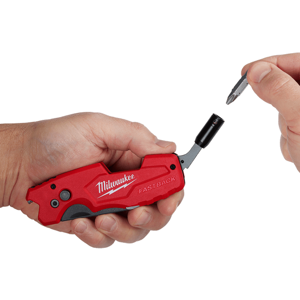 Milwaukee FASTBACK™ 6 In 1 Folding Utility Knife 48221505
