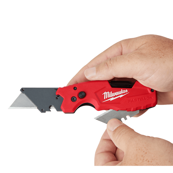 Milwaukee FASTBACK™ 6 In 1 Folding Utility Knife 48221505