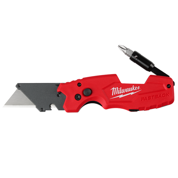FASTBACK™ 6 In 1 Folding Utility Knife - 48221505 by Milwaukee