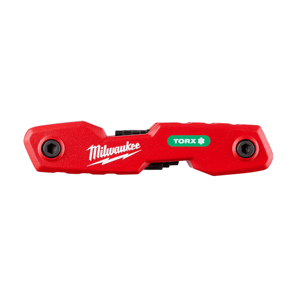 8Pce TORX Folding HEX Key Set - 48222184 by Milwaukee