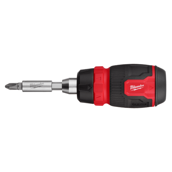8-IN-1 Ratcheting Compact Multi-Bit Screwdriver 48222913 by Milwaukee