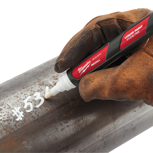 INKZALL™ White Paint Marker 48223712 by Milwaukee