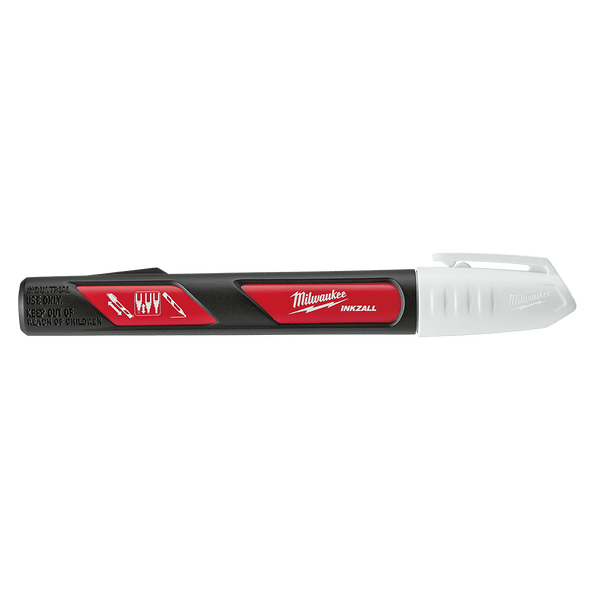 INKZALL™ White Paint Marker 48223712 by Milwaukee