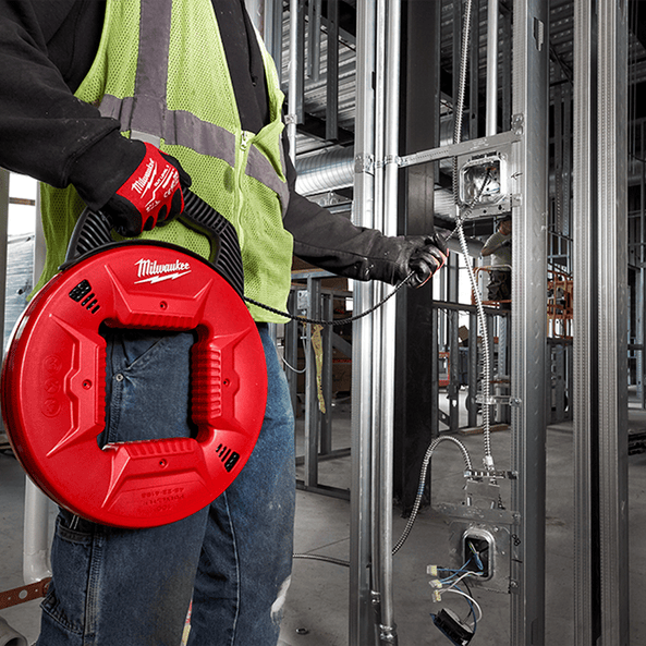 Milwaukee 30m Polyester Fish Tape Metal Leader 48224195