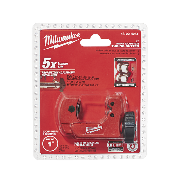 Milwaukee Mini Copper Tubing Cutter 25.4mm (1") 48224251