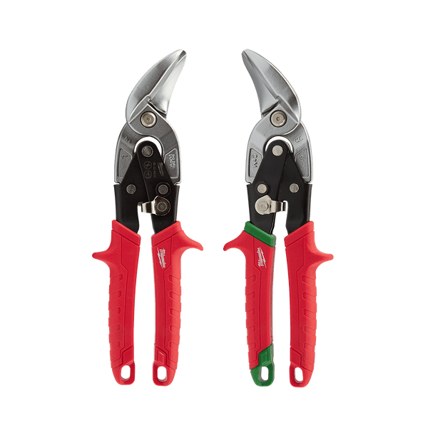 Milwaukee 2Pce Offset Aviation Snip Set 48224523