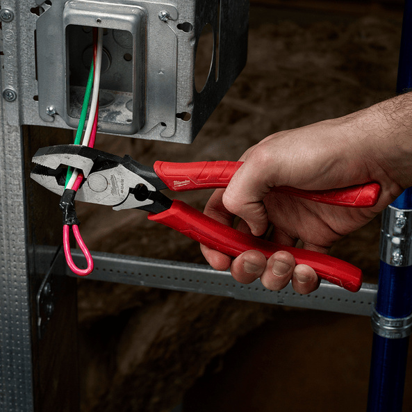 Milwaukee 228mm (9") High Leverage Lineman's Pliers w/ Crimper 48226100