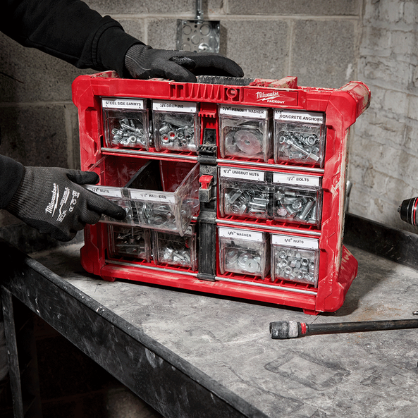 Milwaukee PACKOUT™ Tilt Bin Organiser 48228433