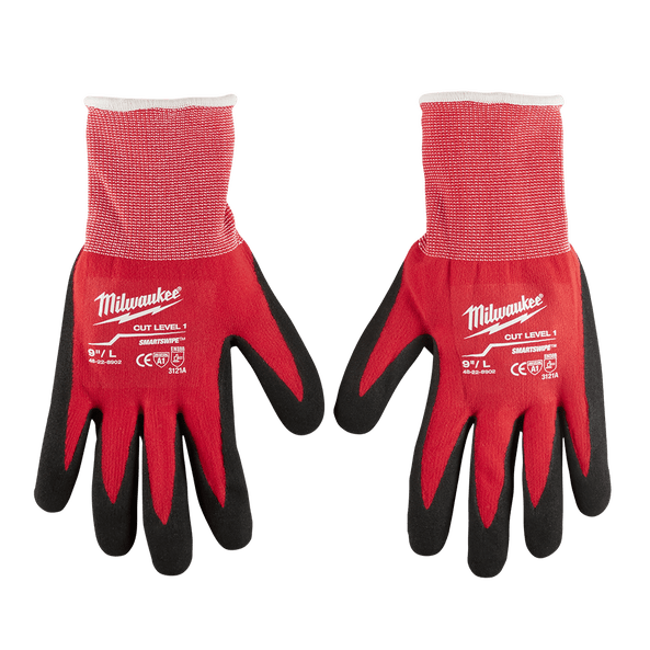 Cut 1(A) Nitrile Dipped Gloves by Milwaukee