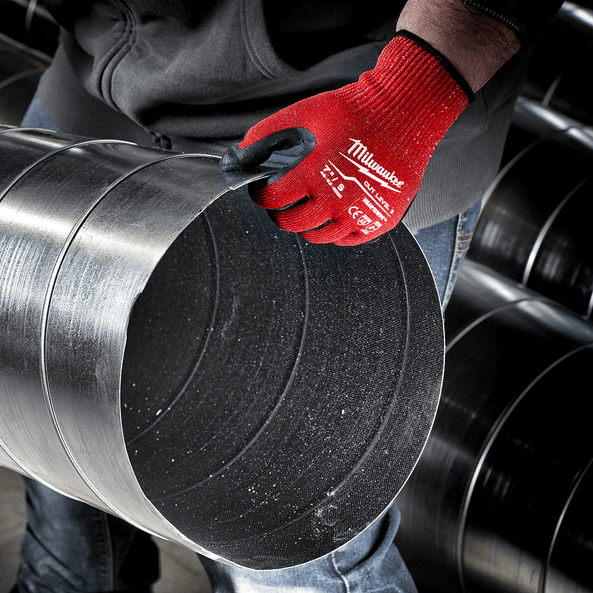 Cut 3(C) Nitrile Dipped Gloves by Milwaukee