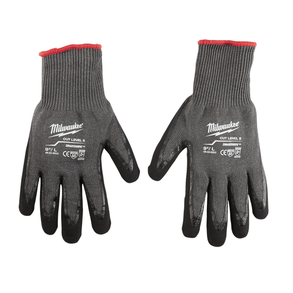 Cut 5(E) Nitrile Dipped Gloves by Milwaukee