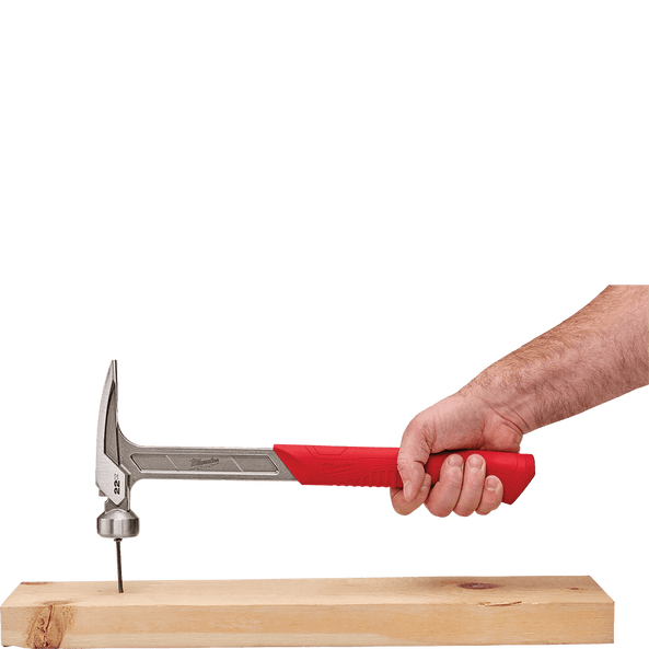 22OZ Smooth Face Framing Hammer 48229023A by Milwaukee