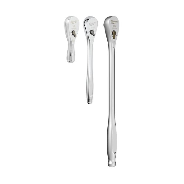 3Pc Standard Ratchet Set 48229110 by Milwaukee