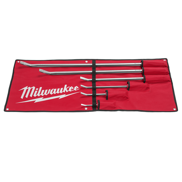 6Pce Pry Bar Set In Roll 48229116 by Milwaukee