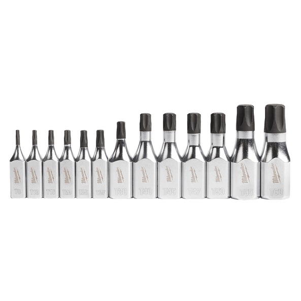 13pce 1/4" & 3/8" Torx Bit Socket Set 48229532 by Milwaukee
