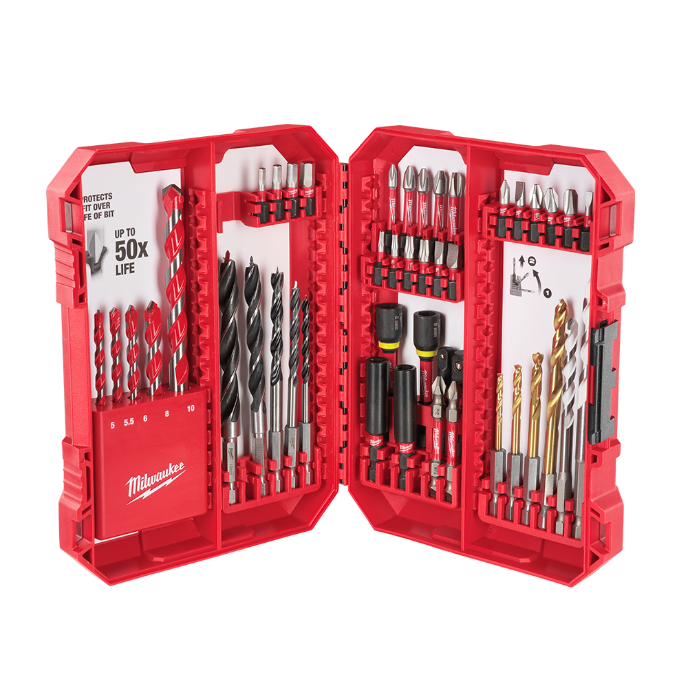 Milwaukee SHOCKWAVE™ Drill and Drive Set | 46Pce | 48325148