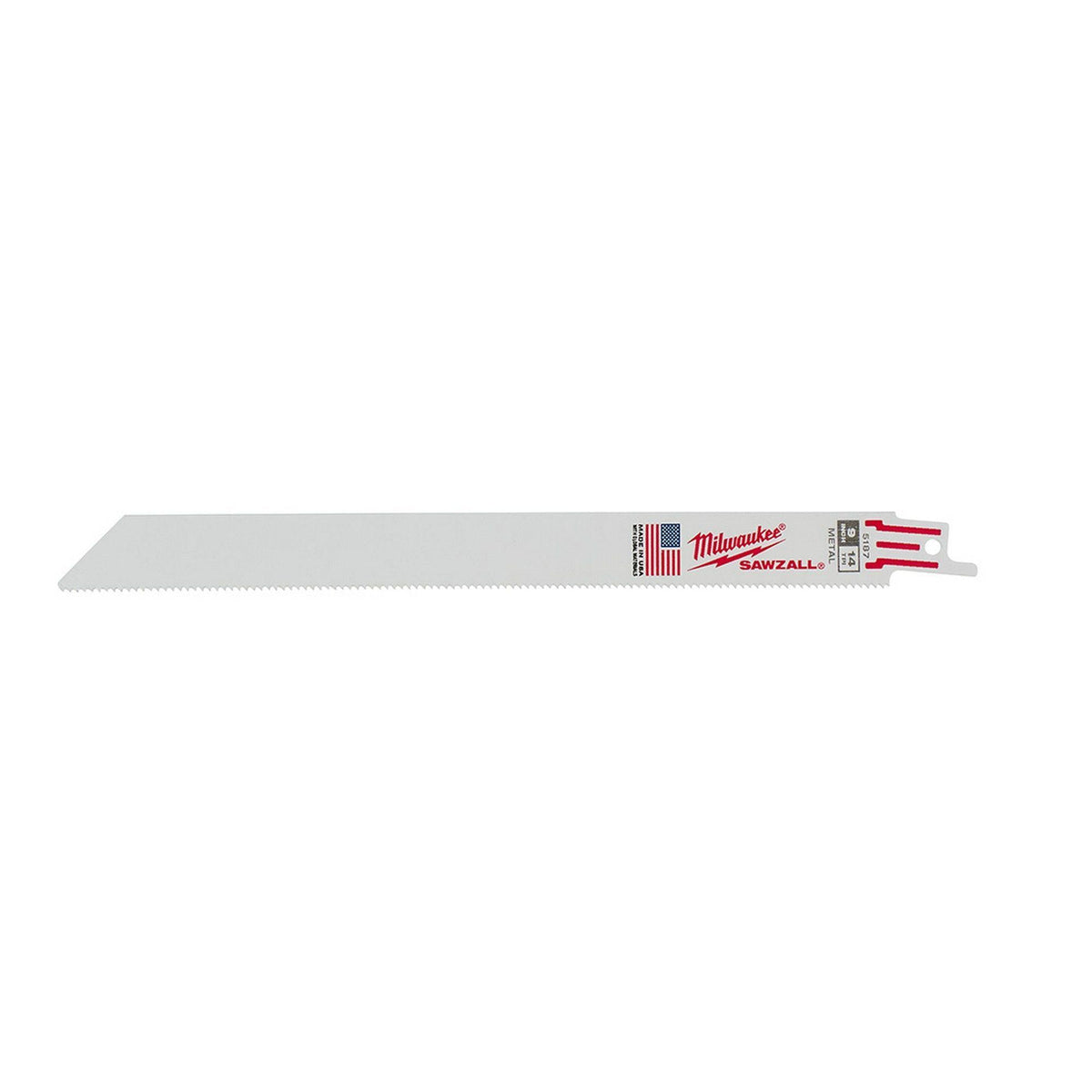 Milwaukee SAWZALL™ Thin Kerf Metal 230mm 9" 14TPI Blades 48475187