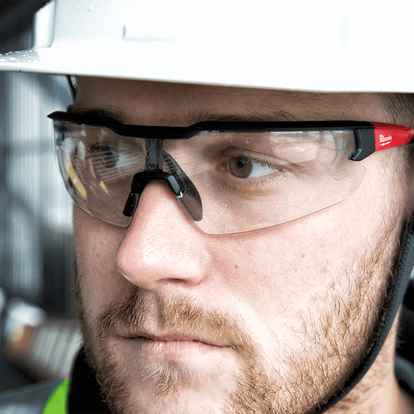 12Pce Tinted Safety Glasses 48732905A by Milwaukee