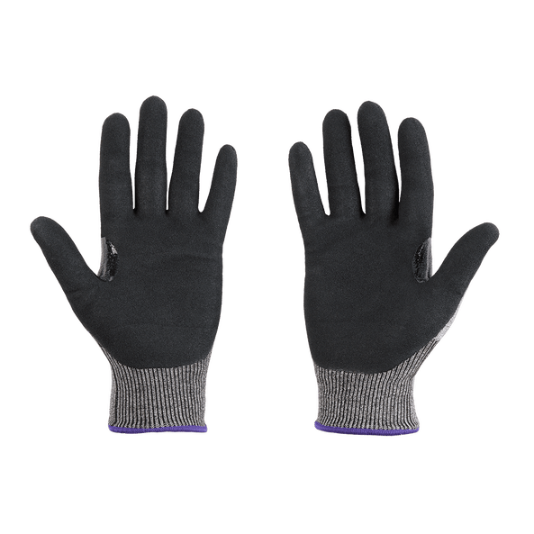 Cut F(7) High Dexterity Nitrile Dipped Gloves by Milwaukee
