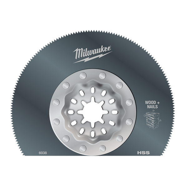 Milwaukee STARLOCK™ 89mm High Carbon Steel Metal Segmented Blade 48906038