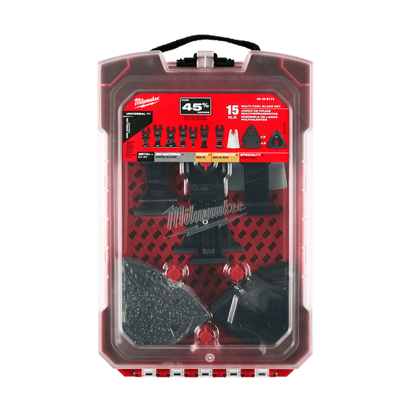 15Pce OPEN-LOK™ Multi Tool Blade Set 49109114 by Milwaukee