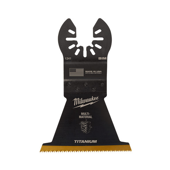 Milwaukee 3Pce OPEN-LOK™ 63.5mm Titanium Enhanced Bi-Metal Multi-Material Multi-Tool Blade 49251243