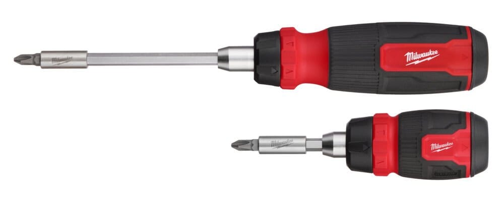Milwaukee *Limited Edition* 2Pce Ratchet Multi Bit Screwdriver and Compact Ratcheting Multi Bit Screwdriver Set 4932492811