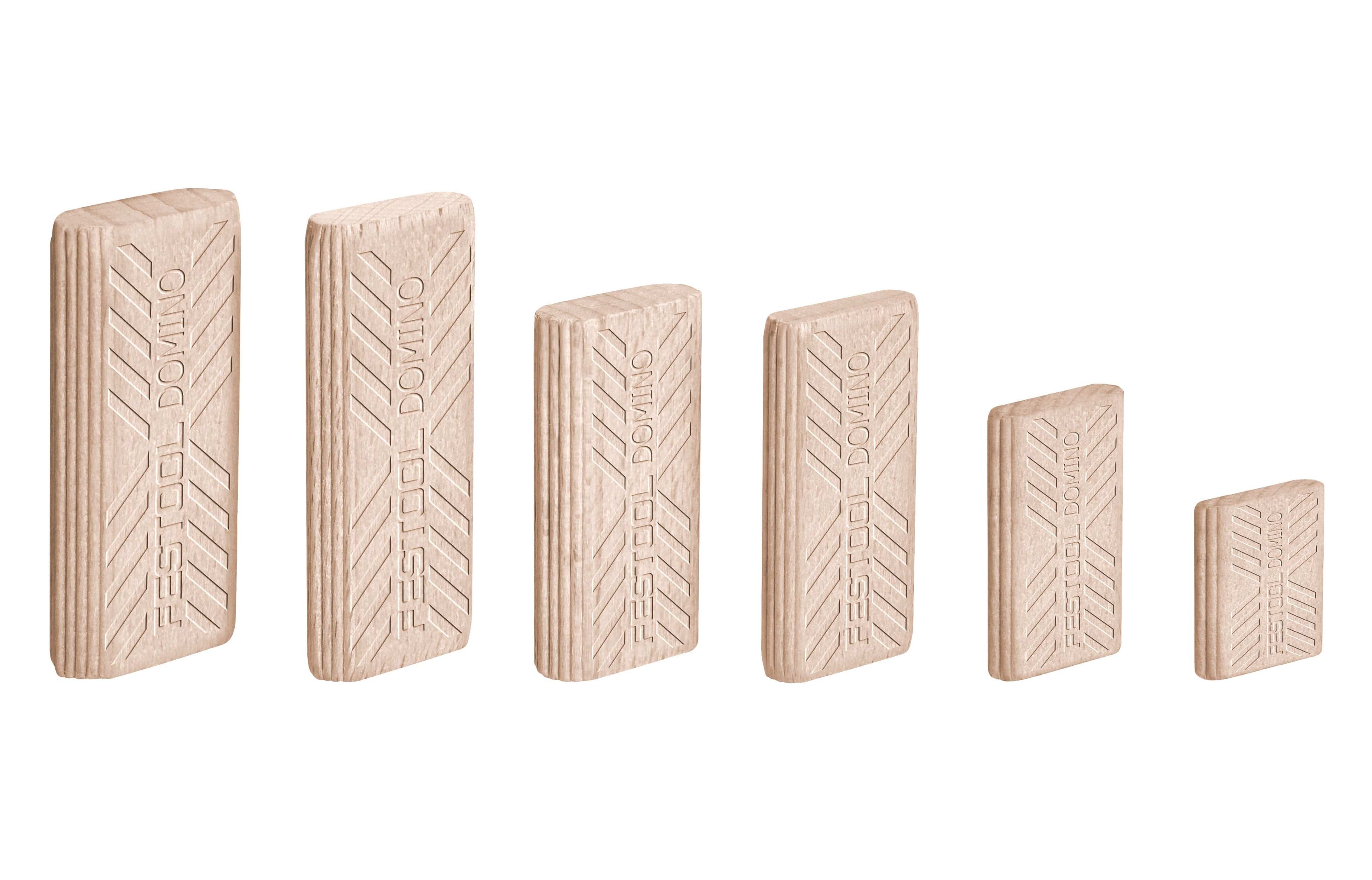 Festool 10mm x 50mm Beech Domino Tenons 493300 | 510 Pack