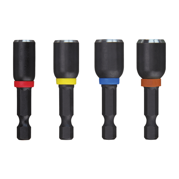 4Pce 1/4'', 5/16'', 3/8'', 7/16'' SHOCKWAVE™ Nut Driver Set 49664562 by Milwaukee