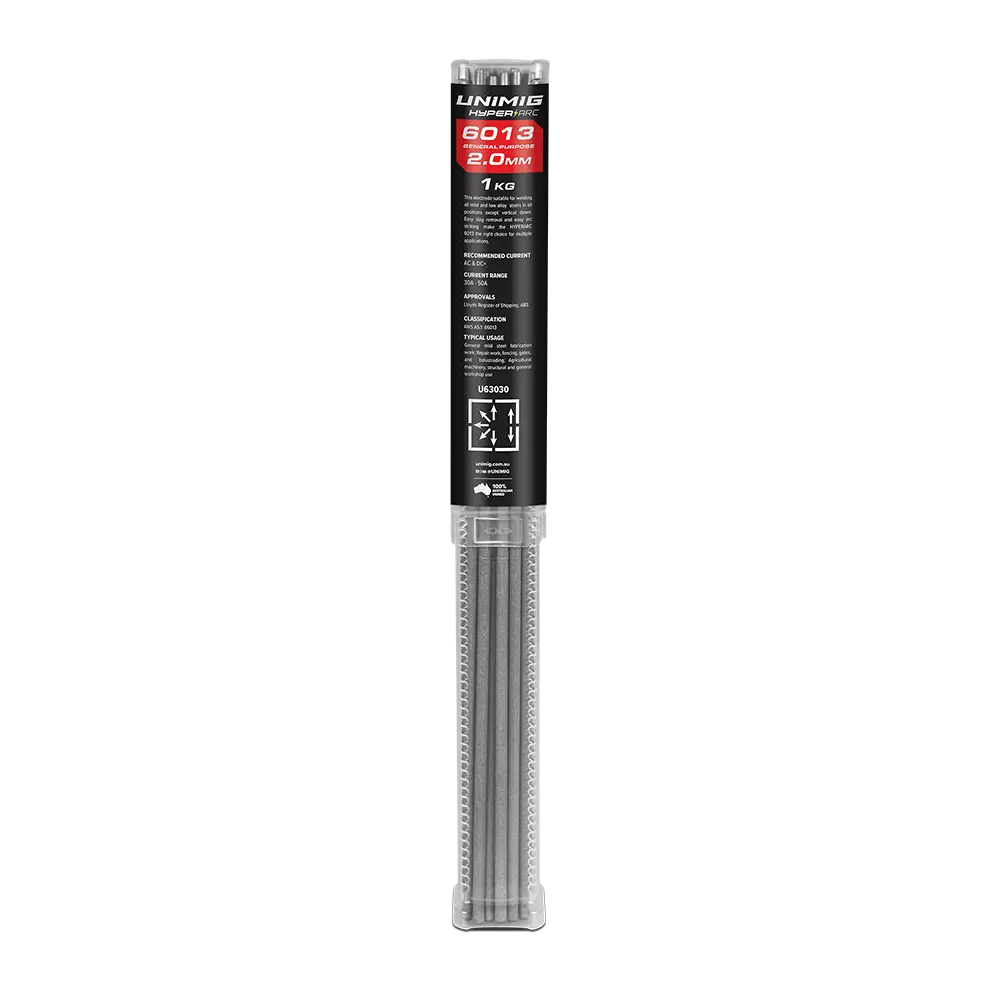 Unimig Hyperarc 6013 General Purpose Electrodes 2.0Mm 1Kg U63030