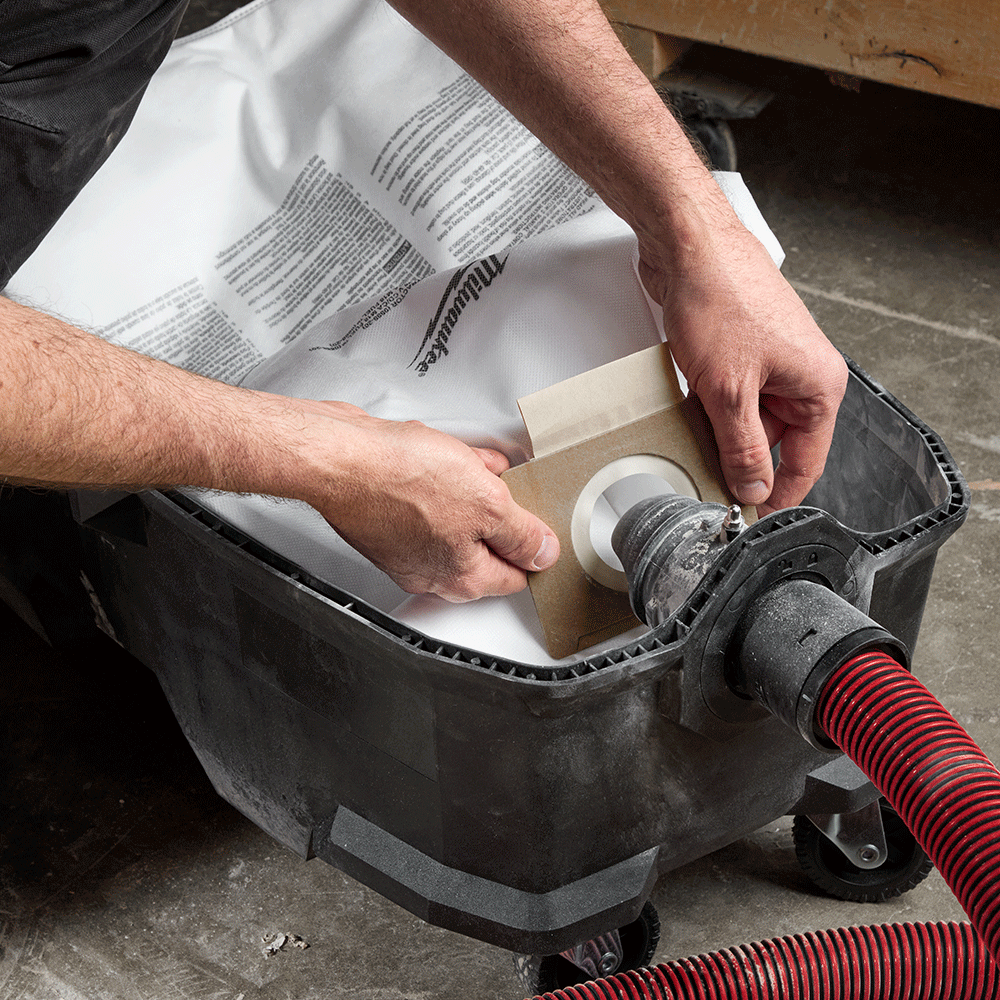 Milwaukee Fleece Dust Bags for M18ONEF2POVC34M0 | 5 Pack 49901969