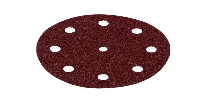 Rubin Abrasive Disc 125mm 9 Hole P60 50 Pack - 499094 by Festool