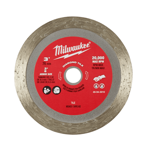 Milwaukee Diamond Tile Wheel 49943010