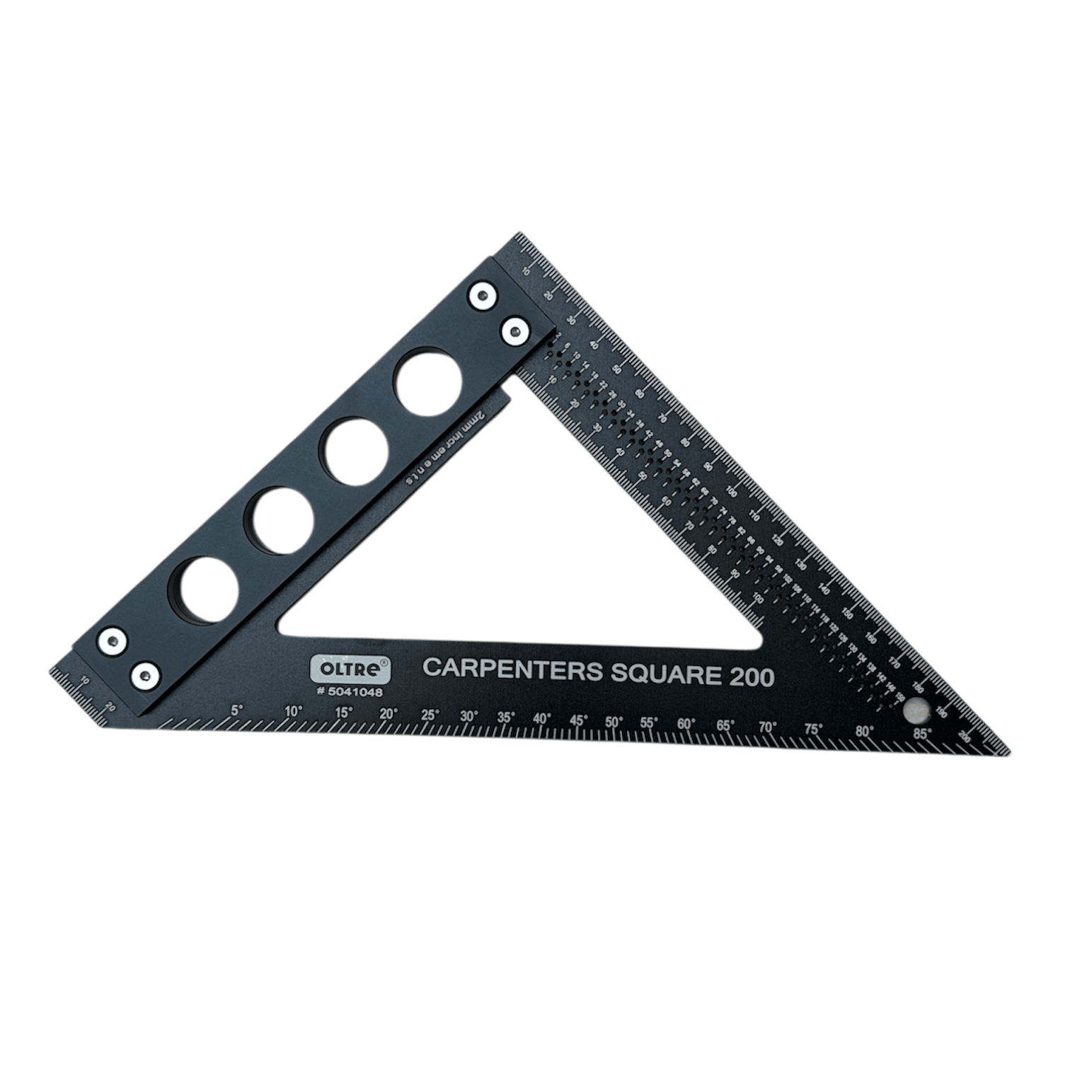 Oltre Aluminium Carpenter Triangle Square 200mm OT-HT-CS-AM