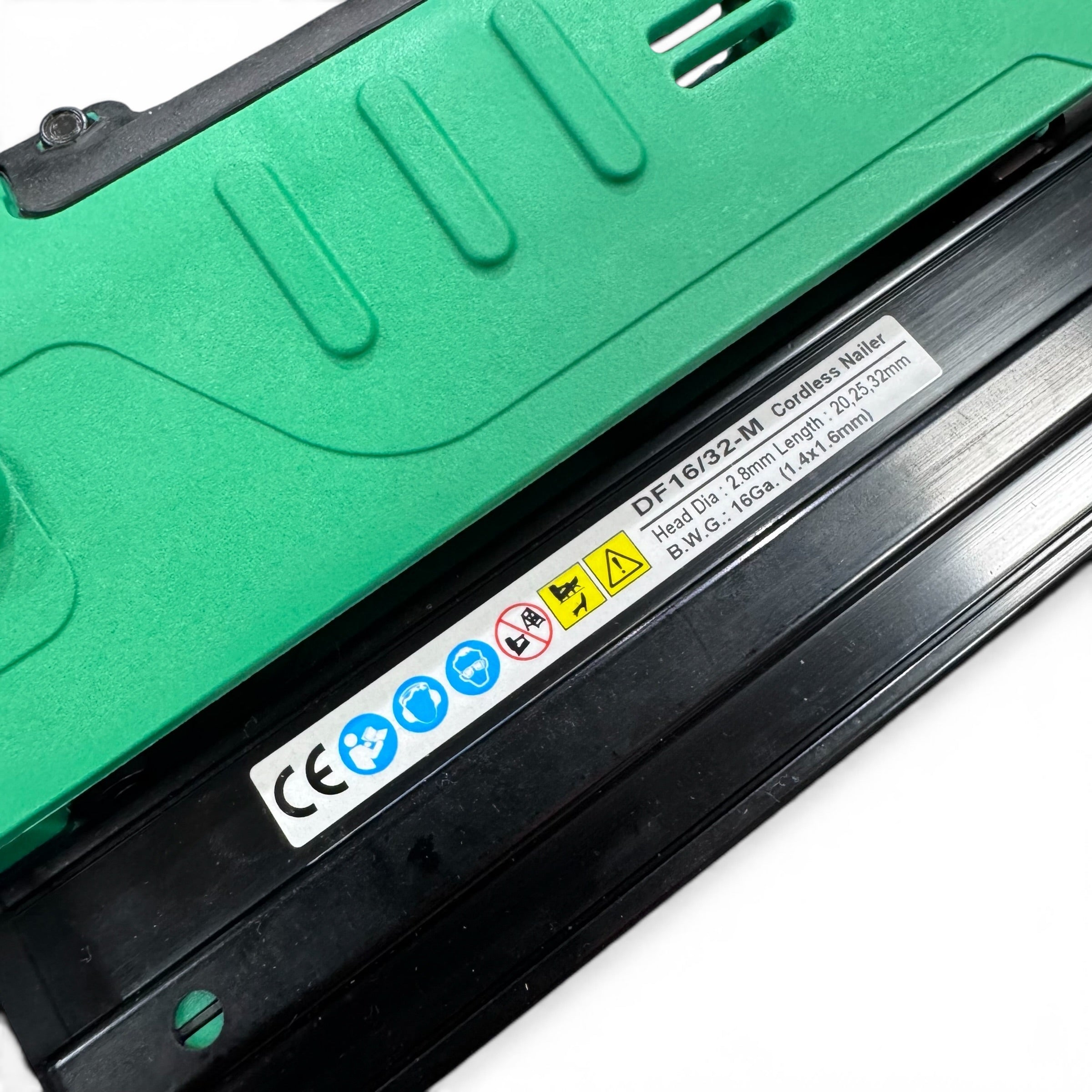 APlus DF16/32-M 18V 16 Gauge Cordless Finishing Brad Nailer Bare Tool | Makita 18V Battery Compatible