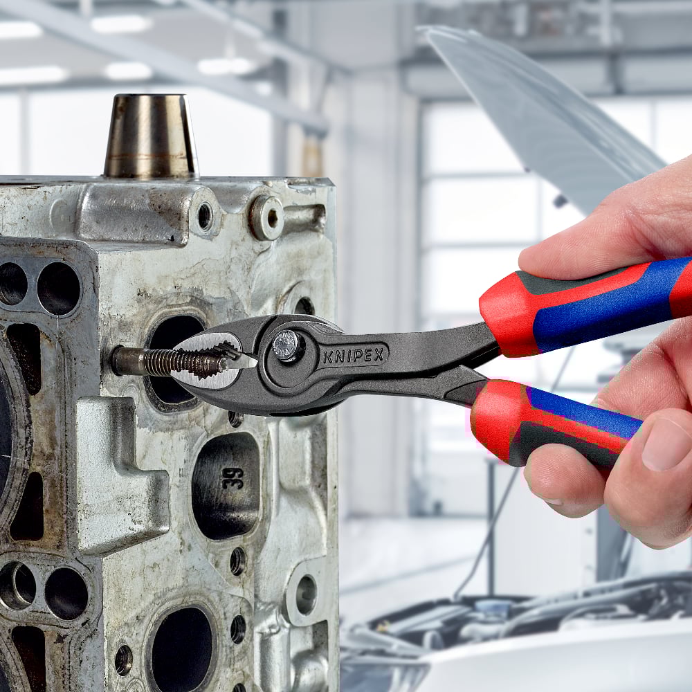 Knipex TwinGrip® Slip Joint Pliers with Comfort Grip 82 02 200