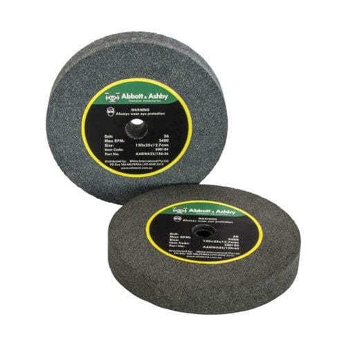 Wheel Grinding Aluminium Oxide, 200mm x 25mm Abbott & Ashby