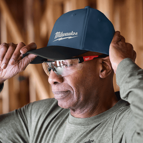 Milwaukee Blue Workskin Fitted Hat 507BL