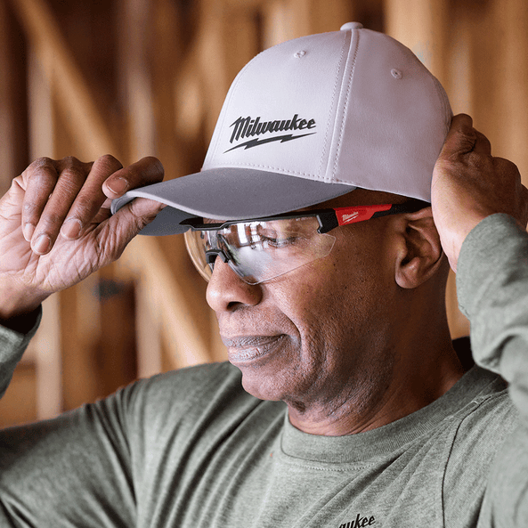 Milwaukee Grey Workskin Fitted Hat
