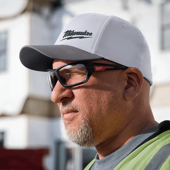 Grey Workskin Fitted Hat 507G by Milwaukee