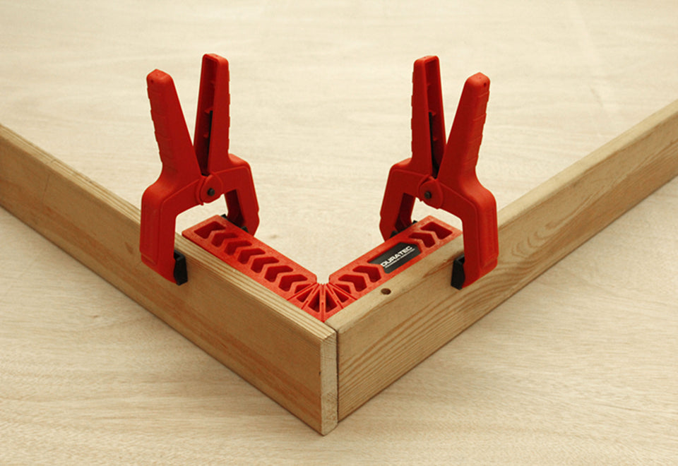 Duratec Micro 20Pce Set of 25mm (1") x 50mm (2") 825 Spring Clamps DT82501020